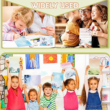 TaoBary 160 Pcs Ink Painting Stationery Paper and Envelopes Set - size: 5.5 x 8.25 Inch, style: Ink Painting