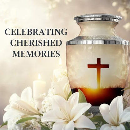 Transcendent Cross Urn for Ashes Adult Male/Female