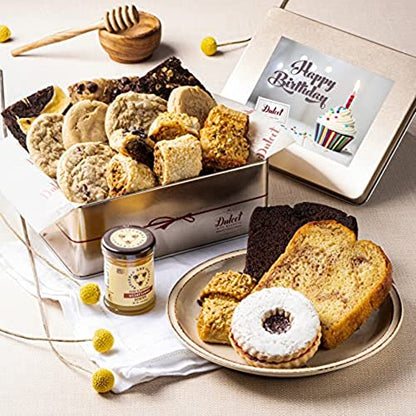 Birthday Gifts For Women Gourmet Birthday Food Gifts, Birthday Gift Baskets for Women, Men, Mom, Dad, Adults, College Student, Teens, Friends, Food Gifts By Dulcet Gift Baskets - style: Birthday