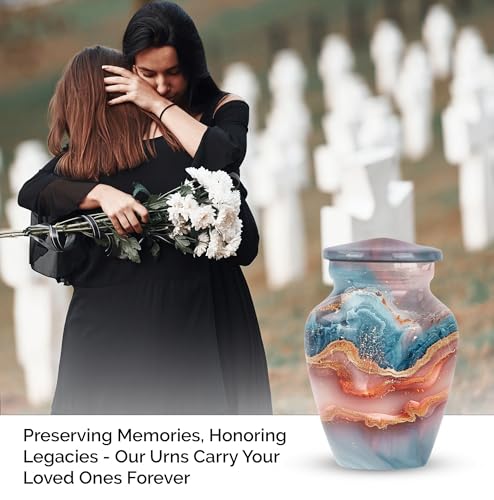 Celestial Harmony Keepsake Urn for Human Ashes - color: Celestial Harmony - Multi, size: 3 Inch - Pack of 1