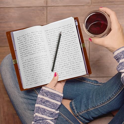 Vetbuosa Letter to Son in Heaven Leather Journal,Memorial Gifts for Loss of Son,Sympathy Gifts,Bereavement Gift Idea,In Memory of Loved One Gift - color: Brown-Son