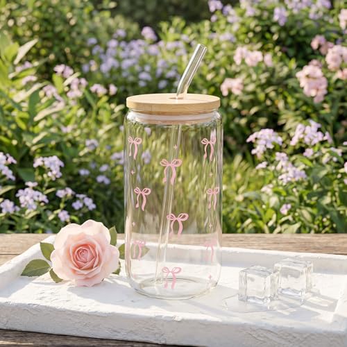 Birthday Gifts for Teen Girl & Women, Pink Bow Trendy Birthdays Gifts Box with Scented Candles, Greeting Card & Cute Accessories, Birthday Presents for Her, Best Friend, Sister, Daughters - color: Pink Bow