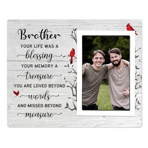 SteadStyle Brother Memorial Gifts, Memorial Picture Frames 8x10 In - style: Brother