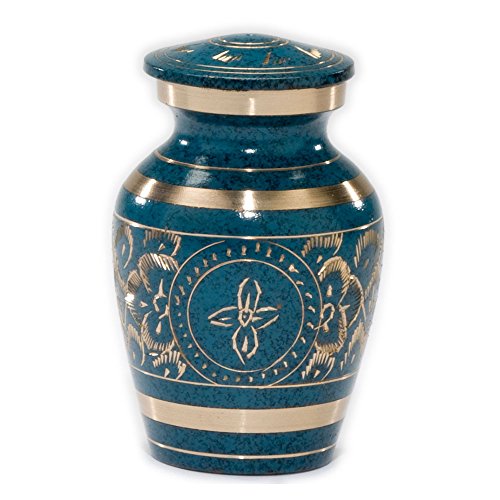 Azure Cremation Urn (Keepsake/Mini-Not Full Size) - size: Keepsake