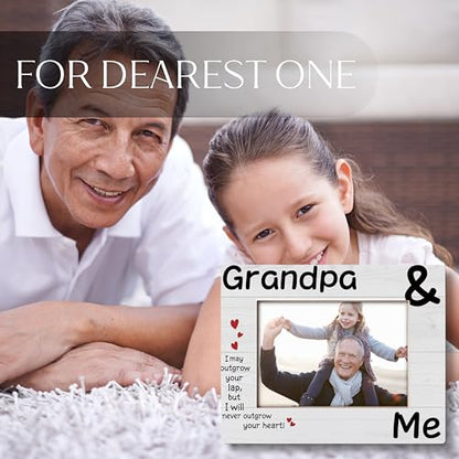 Memorial Gifts for Loss of Dad Picture Frame 5x7, Bereavement Sympathy Remembrance Gifts for Loss of Father, Daddy picture frame, In Memory of Dad Picture Photo Frames for Tabletop Desk Decor
