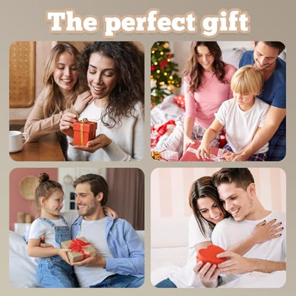 Photo Keychain Double-Sided Engraved Valentines Day Gift for Men | Personalize Both Sides with Photo Text to Create Unique Engraved Keychain Perfect for Valentine's Day