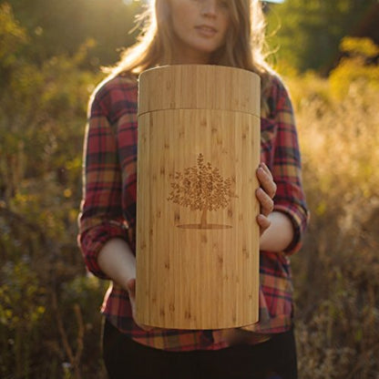 The Living Urn BioUrn and Planting System. Grow a Living Memory Tree, Plant, or Flowers from a Person's Ashes. 100% Biodegradable (This Version Does not Come with a Tree Seedling)
