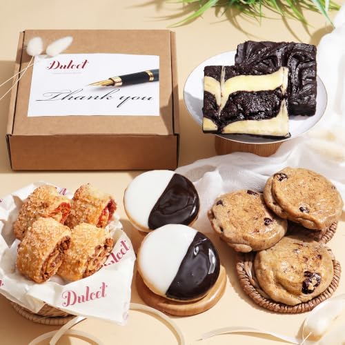 Thank You Gift Basket, Gourmet Food Gifts Baskets, Thank You Gift Baskets For Women, Men, Friends, Family, and Clients by Dulcet Gift Baskets - color: Thank You Gift