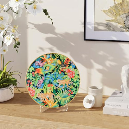 5 Pack Acrylic Display Stand, Plate Stand for Display, Easel Stand | Clear Display Holder for Card, Frame, Picture, Magazine, Book, CD, Phone (Small/ 3 Inch)