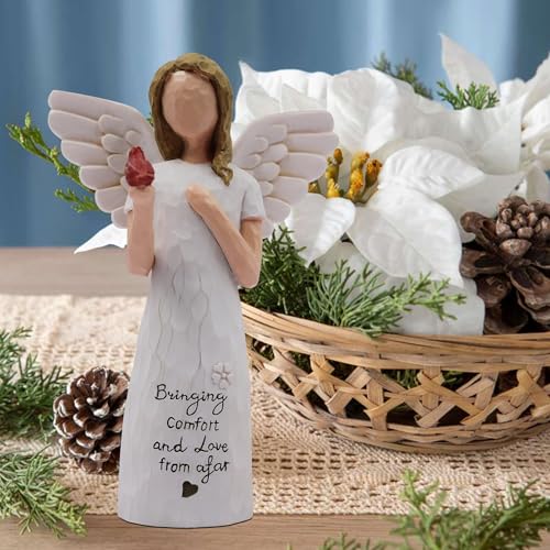 Cardinal Gifts for Women, Sympathy Gifts for Loss of Loved One Figurine | Memorial Gifts, Bereavement Gifts, Grief Gift for Women, Cardinal Decor, Resin Hand-Painted Statue - style: Cardinal gifts for women
