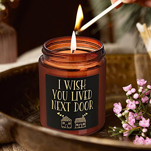 Sending You a Big Hug Candle - Get Well, Thinking of You, Aromatherapy Gifts for Stress Relief Relaxation -Gifts for Women Men Friends Son - Natural Soy Wax - Mahogany Teakwood Scented Candle - color: Big hug