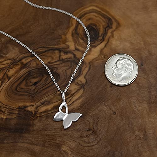 EFYTAL Sympathy Gifts for Loss of Loved One, 925 Sterling Silver Butterfly Memorial Necklace for Women, Bereavement Gift Ideas, Grief Miscarriage Gifts for Mothers
