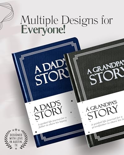 Great Grandpa's Life Story Journal (Hardcover): A Meaningful Keepsake to Share His Journey and Memories, Book Includes 250+ Prompt Questions, Sentimental Gifts for Father's Day, Birthday & Christmas - style: Great Grandpa Life Story Journal