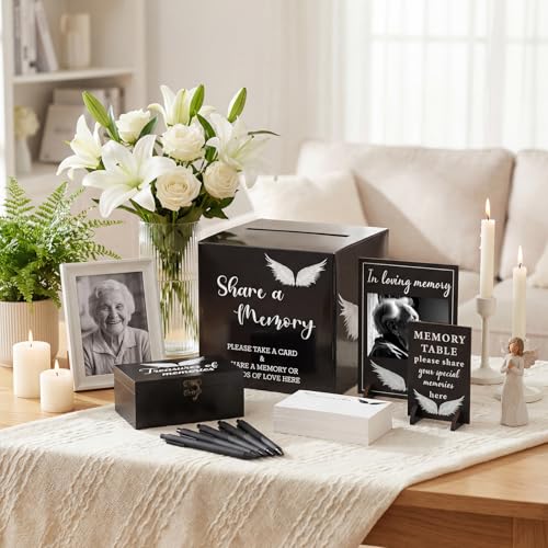 Gilprop 113 Pcs Celebration of Life Share a Memory Cards Set, Angel - style: Angel