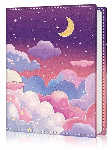 Photo Album 4x6, Small Picture Book Moon Cloud Star Sky Night - color: Moon Cloud Star