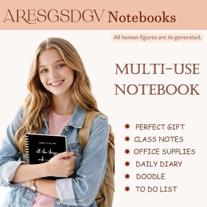 ARESGSDGV-Notebook-496 - color: Lettres to dad Black