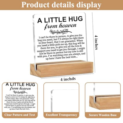 Memorial Gifts Acrylic Sign, Sympathy Gifts for Loss of Loved One - color: Memorial Gifts 03
