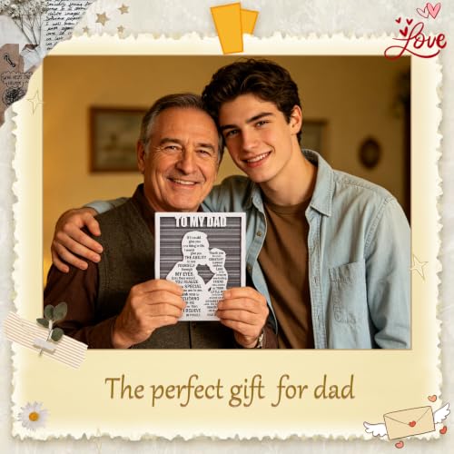 To My Dad Birthday Gifts from Son Valentine’s Christmas Father’s Day Ideas - style: Dad & Son
