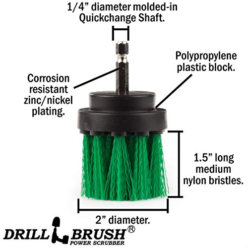 Kitchen Accessories - Air Fryer Cleaning Tool - Home Sink Scrubbing Brush - color: Green