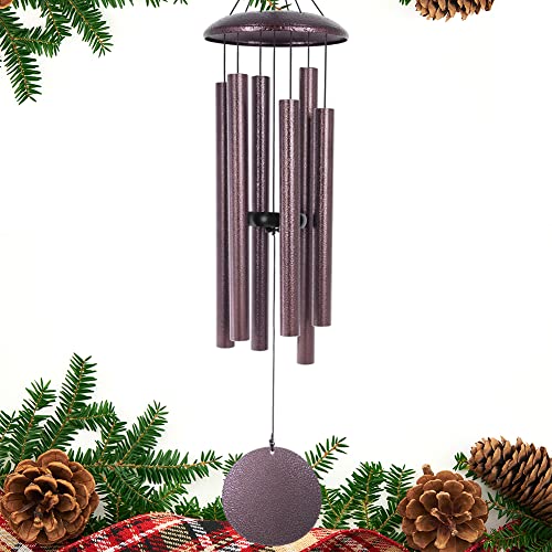ASTARIN Wind Chimes Deep Tone, 36 Inch Large Metal Windchimes Outdoor - size: 36" Bronze