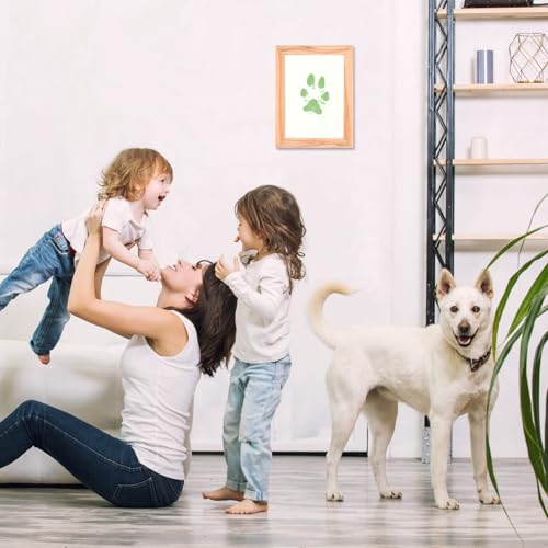 DeerZone Inkless Paw Print Kit,Dog Paw Print Kit,Dog Nose Print Kit - color: Macarons, size: Small-Medium 4 Pack
