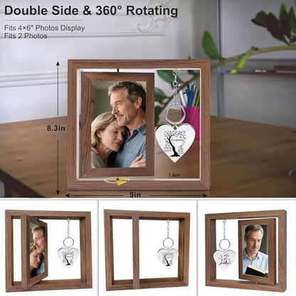 Memorial Gifts for Loss of Husband Picture Frame,Loss of Husband Sympathy Gift,Picture Frame In Memory of Loss a Loved One,Condolence Gifts Fits 4x6 In Photo - color: Husband
