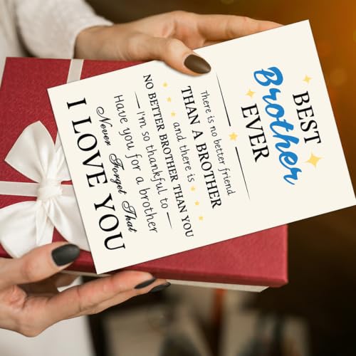 Brother Birthday Card, Birthday Card for Brother - color: BK-125