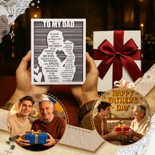 To My Dad Birthday Gifts from Son Valentine’s Christmas Father’s Day Ideas - style: Dad & Son