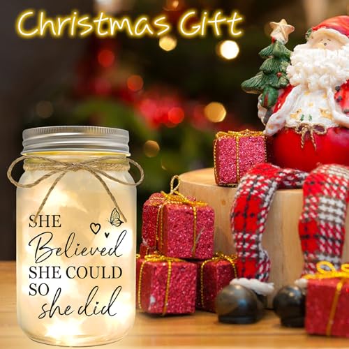 Congratulations Gifts for Women, She Believed She Could so She Did - color: Congratulations