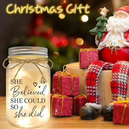 Congratulations Gifts for Women, She Believed She Could so She Did - color: Congratulations