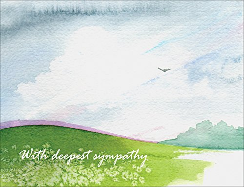 Sympathy Cards - With Deepest Sympathy - Boxed Set of Bulk Assorted Blank Condolence Cards and Envelopes