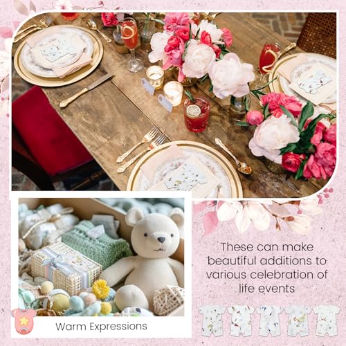 Dunzoom 50 Pcs Plantable Seed Paper Tags Wildflower,Bodysuit - style: Bodysuit