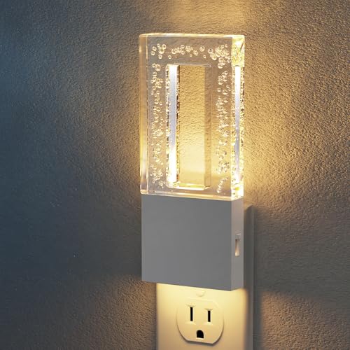 JandCase Night Lights Plug into Wall, Dusk to Dawn Sensor, 3000K Soft White - color: White-3000K, size: 1 Pack