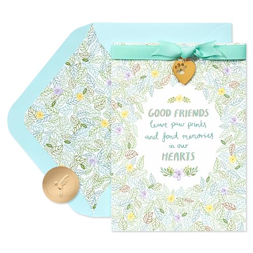 Papyrus Pet Sympathy Card (A True Companion) - color: A True Companion