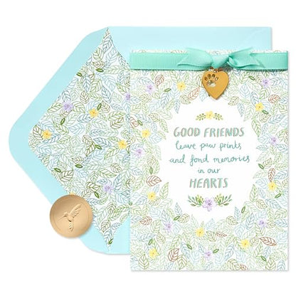 Papyrus Pet Sympathy Card (A True Companion) - color: A True Companion