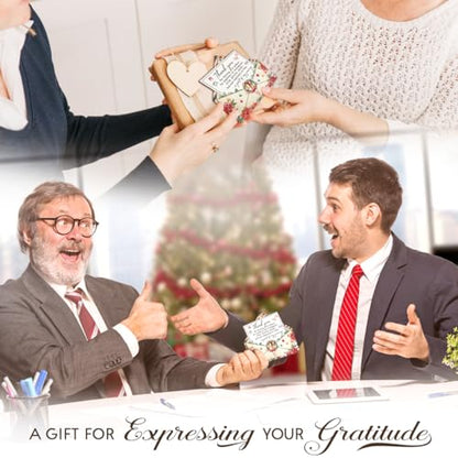 Thank You Gifts - Envelope Ornament Keepsake Sign, Christmas Decorations, Appreciation Gift for Women, Men, Friends, Sisters, Coworkers, Teachers, Boss Colleague - Best Boss Gifts for Women - style: Thank You Letter