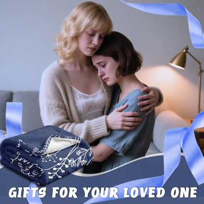 Sympathy Gifts for Loss of Loved One, Memorial/Bereavement Blanket for Loss of Mom Dad, in Memory of Loved One Gift, Grief Gifts for Women, Remembrance/Sorry Gift for Your Loss Blanket 60"X50"