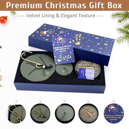 Astarin's Tree of Life Wind Chimes 36in for Mom Grandma Garden - color: Christmasbox