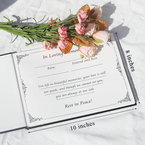 Fneral Guest Book Black Heart Tree Celebration of Life Guest Book Elegant 82 Pages Commemorative Book for Loss of Loved One Salute Book Memorial Service Album-A LIMB has Fallen from the Family Tree - style: Tree