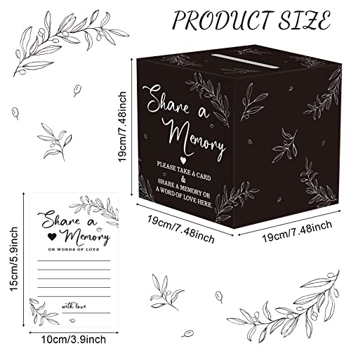 Pajean 50 Share a Memory Cards and Box, Black, Trendy - color: Black, style: Trendy