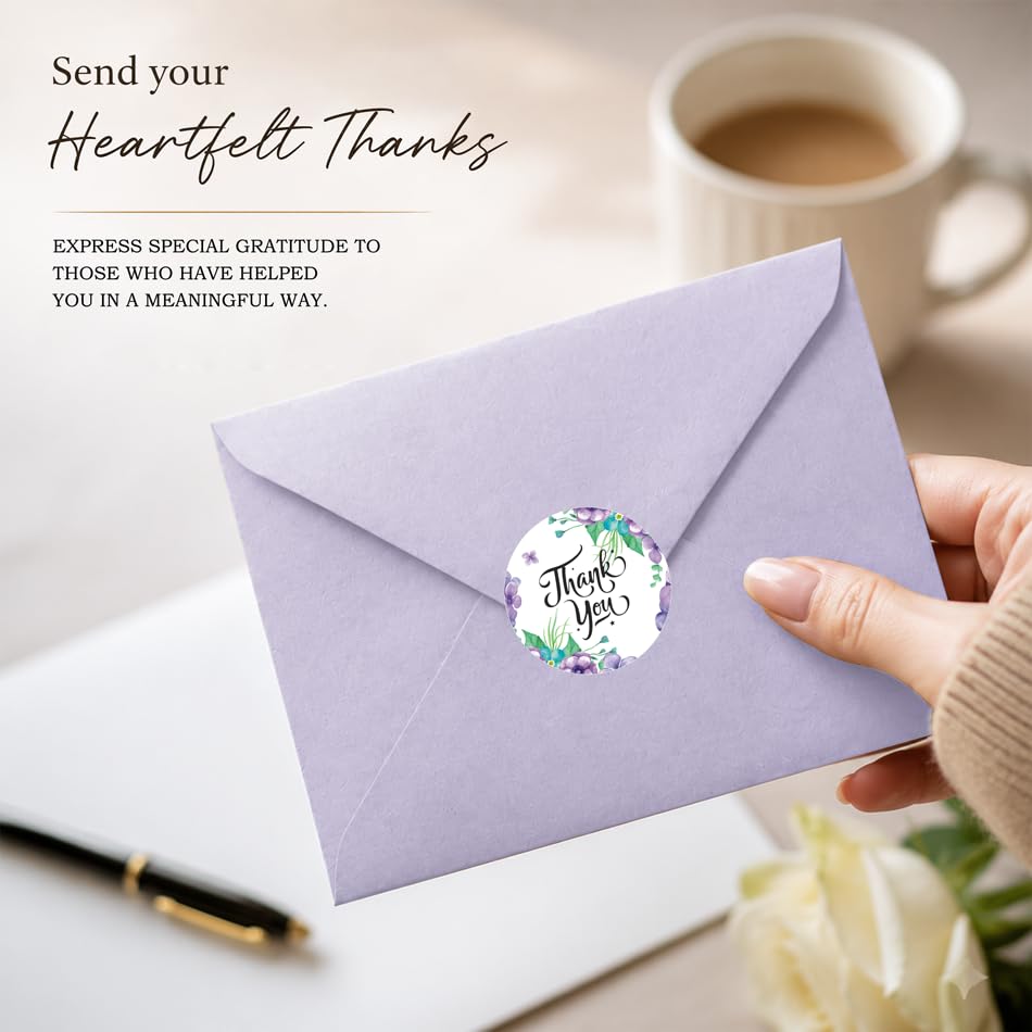 28 Pack Funeral Thank You Cards with Envelopes & Stickers, 6x8 Inches Foldable, Sympathy Bereavement Notes with Message Inside, Suitable for Memorial Services (Style 1)
