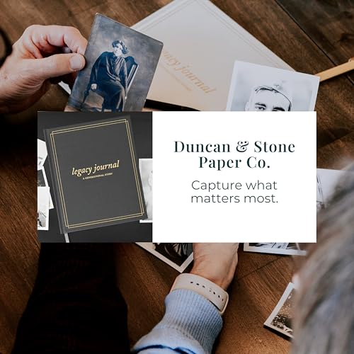 Duncan & Stone Legacy Journal for Grandparents, Memory Book, Ivory - style: Legacy Ivory