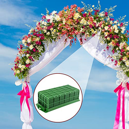 Takytao Floral Foam Cage 2 Pieces, Floral Foam for Artificial Flowers - size: 2 pcs