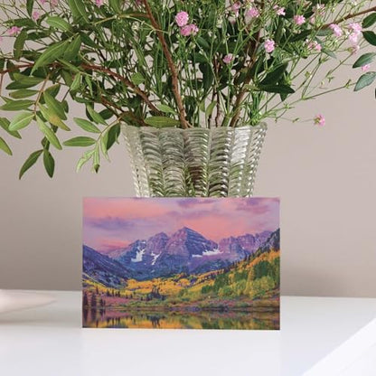 Canopy Street Breathtaking Landscape Note Card Pack / 36 Nature All Occasion Greeting Cards With White Envelopes Set / 6 Colorful Outdoor Scenery Designs / 3 1/2" x 4 7/8" All Occasion Sympathy Cards - color: Breathtaking Landscape