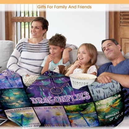 Butterfly Dream Catcher Blanket Gifts for Adults Women Girls Birthday Christmas Halloween Easter Mother's Day Presents Mom Wife Girlfriend Throw Blanket 60"x80" - color: Butterfly, size: 60"x80"