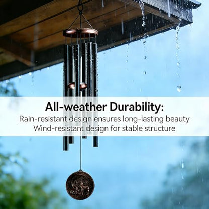 32" Deer Wind Chimes for Outside, Gifts for Women Mom Grandma - size: 32" Deer