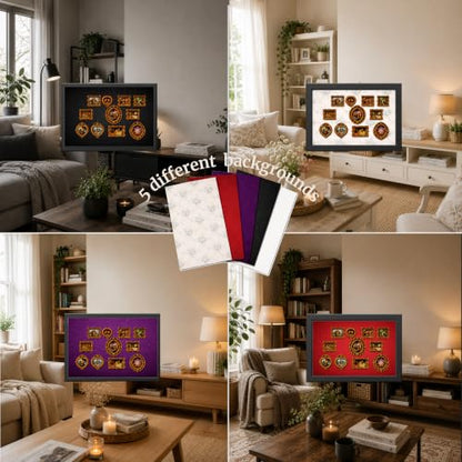 Mini Museum Shadow Box Memory Box Frame Shadow Box Picture Museum Romantic for Her Memorial Gifts, Personalized Present - Gallery of us Mini museo