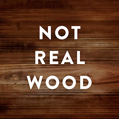 Andaz Press Wedding Party Signs, Rustic Wood Print, 8.5-inch x 11-inch, Bride, 1-Pack, Unframed - color: Bride