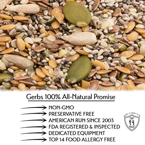 Gerbs Super 7 Seed Snack Mix 1 lb. - size: 16 Ounce (Pack of 1)