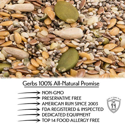 Gerbs Super 7 Seed Snack Mix 1 lb. - size: 16 Ounce (Pack of 1)